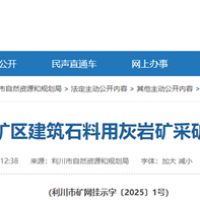 4.1元/噸!湖北當?shù)爻峭蹲庸靖偟?00萬噸/年砂石礦